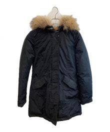 WOOLRICH（ウールリッチ）の古着「ファー付ダウンコート」｜ブラック