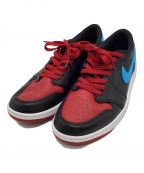 NIKEナイキ）の古着「WMNS AIR JORDAN 1 LOW OG」｜BLACK/DK POWDER BLUE