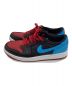 NIKE (ナイキ) WMNS AIR JORDAN 1 LOW OG BLACK/DK POWDER BLUE-GYM RED サイズ:28.5：10000円