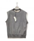 AURALEEオーラリー）の古着「SUPER MILLED SWEAT SLEEVELESS」｜グレー