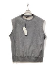 AURALEE（オーラリー）の古着「SUPER MILLED SWEAT SLEEVELESS」｜グレー