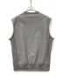 AURALEE (オーラリー) SUPER MILLED SWEAT SLEEVELESS グレー サイズ:1：12800円