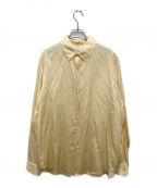 FOLL×JOURNAL STANDARDフォル×ジャーナル スタンダード）の古着「wardrobe Silk Brend shirt」｜イエロー