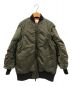 STUDIOUS（ステュディオス）の古着「Padded Bomber Jacket」｜オリーブ