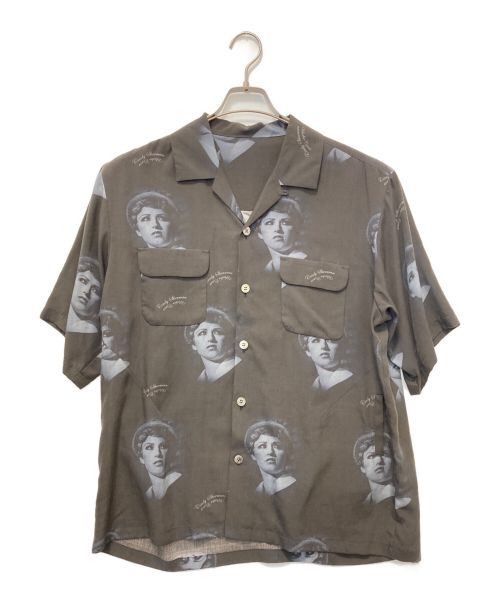 UNDERCOVER（アンダーカバー）UNDERCOVER (アンダーカバー) Cindy Sherman Print/SS Shirt ブラック サイズ:3の古着・服飾アイテム