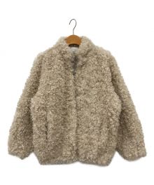 CLANE×MINAMI TANAKA（クラネ×ミナミ タナカ）の古着「CURL FUR SHORT COAT」｜ベージュ