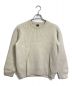 BATONER（バトナ―）の古着「RIB CREW NECK」｜アイボリー