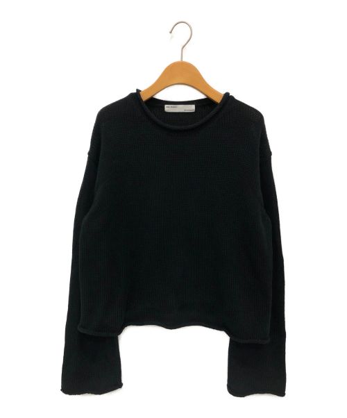 L'appartement（アパルトモン）L'appartement (アパルトモン) Rollup Knit Pullover ブラック サイズ:-の古着・服飾アイテム