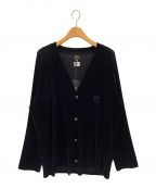 Needlesニードルズ）の古着「別注 Nylon V/Neck Pocket Cardigan」｜パープル