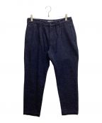 JAPAN BLUE JEANSジャパン ブル ージーンズ）の古着「Denim Tweed Easy Pants」｜ネイビー