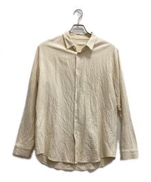 tilt the authentics（チルトザオーセンティックス）の古着「Silk Linen No Stitch Shirt」｜アイボリー