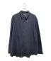 tilt the authentics（チルトザオーセンティックス）の古着「SCY Back Brashed Denim No Stitch Shirt」｜ネイビー