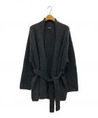 wirrowウィロウ）の古着「YAK WOOL KNIT ROBE」｜グレー