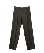 fendartフェンダート）の古着「1tuck Trousers Side adjuster」｜ブラウン