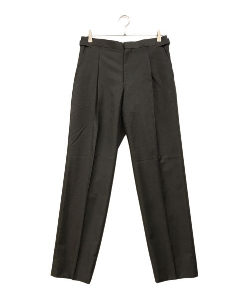 fendart（フェンダート）fendart (フェンダート) 1tuck Trousers Side adjuster ブラウン サイズ:38 1/2の古着・服飾アイテム