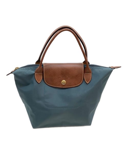 LONGCHAMP（ロンシャン）LONGCHAMP (ロンシャン) トートーバッグ ブルーの古着・服飾アイテム