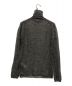 AURALEE (オーラリー) KID MOHAIR SHEER KNIT TURTLE グレー：14800円