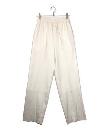 AURALEE（オーラリー）の古着「SUPER LIGHT WOOL EASY SLACKS」｜アイボリー