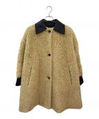 MM6 Maison Margielaエムエムシックス メゾンマルジェラ）の古着「Faux fur coat」｜ベージュ