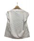 132 5. ISSEY MIYAKE (132 5. イッセイ ミヤケ) PLEATS T BASIC ホワイト サイズ:2 未使用品：12800円