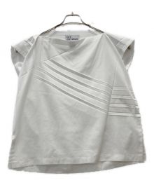 132 5. ISSEY MIYAKE（132 5. イッセイ ミヤケ）の古着「PLEATS T BASIC」｜ホワイト