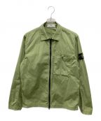 STONE ISLANDストーンアイランド）の古着「SUPIMA COTTON SHIRT JACKET」｜グリーン