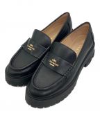 COACHコーチ）の古着「RUTHIE LTHR LOAFER」｜ブラック