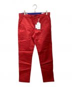 Vicomte A.ヴィコント エー）の古着「LORENZO2 PANTS CHINO PLAIN DARK RED」｜レッド