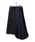 sacai (サカイ) Solid Satin Skirt ネイビー サイズ:1：19000円