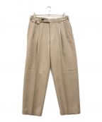 MARKAマーカ）の古着「CLASSICAL TROUSERS」｜ベージュ