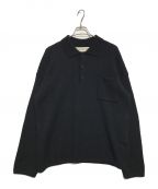 POLYPLOIDポリプロイド）の古着「PULLOVER SHIRT C」｜ブラック