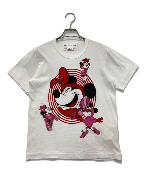 COMME des GARCONS GIRL（コムデギャルソンガール）COMME des GARCONS GIRL (コムデギャルソンガール) DISNEY (ディズニー) Tシャツ ホワイト サイズ:Mの古着・服飾アイテム