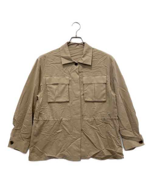 M7days（エムセブンデイズ）M7days (エムセブンデイズ) ミリタリー風ジャケット ベージュ サイズ:SIZE Freeの古着・服飾アイテム