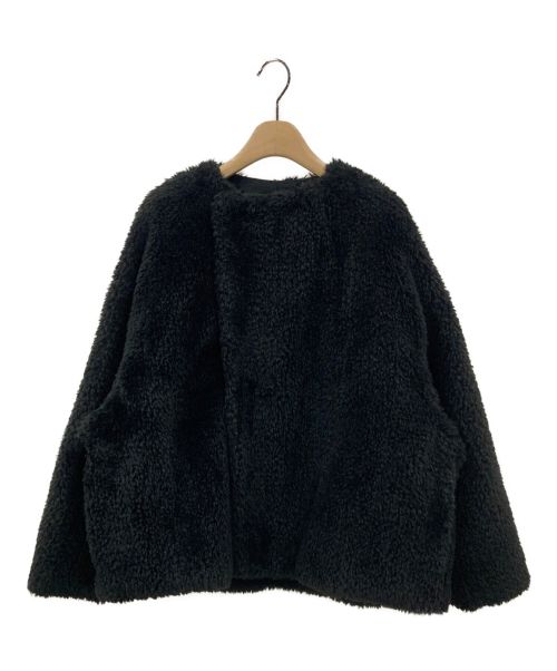 HYKE（ハイク）HYKE (ハイク) FAUX SHEARLING JACKET ブラック サイズ:1の古着・服飾アイテム