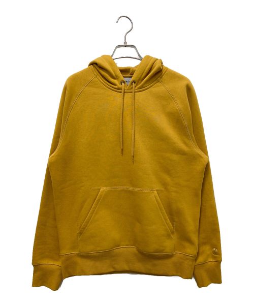 CarHartt（カーハート）CarHartt (カーハート) HOODED CHASE SWEAT マスタード サイズ:Sの古着・服飾アイテム