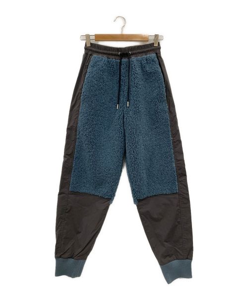 J.W.ANDERSON（ジェイダブリューアンダーソン）J.W.ANDERSON (ジェイダブリューアンダーソン) Color Block Track Pants ブルー×グレー サイズ:XSの古着・服飾アイテム