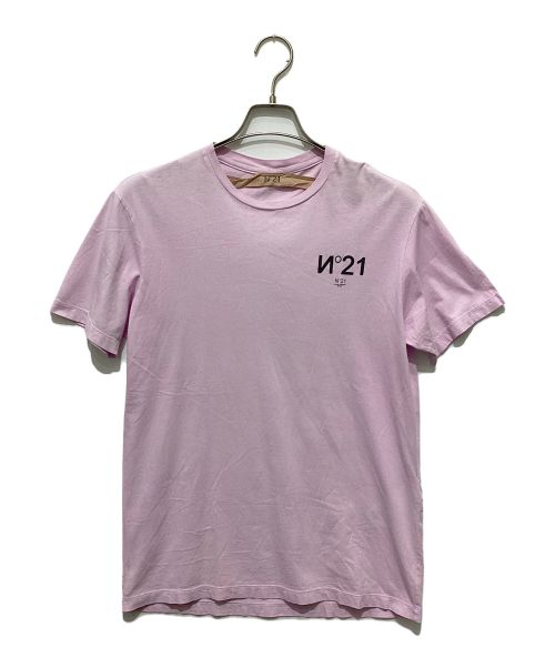 N°21（ヌメロヴェントゥーノ）N°21 (ヌメロヴェントゥーノ) Tシャツ ラベンダー サイズ:36の古着・服飾アイテム