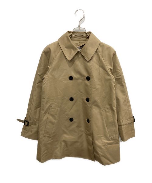 Aquascutum（アクアスキュータム）Aquascutum (アクアスキュータム) AQW トレンチコート Aライン ハニーベージュ サイズ:Sの古着・服飾アイテム