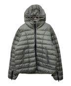 DIESELディーゼル）の古着「W-Scott-Nw hooded puffer jacket　WスコットNW フーデッドパファージャケット」｜グレー