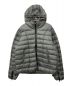 DIESEL（ディーゼル）の古着「W-Scott-Nw hooded puffer jacket　WスコットNW フーデッドパファージャケット」｜グレー