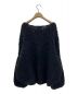 Plage (プラージュ) HAND KNIT ジャンボタムニット ネイビー サイズ:-：11800円