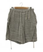 amachi.アマチ）の古着「Undulate Shorts」｜Light Gray