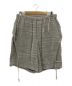 amachi.（アマチ）の古着「Undulate Shorts」｜Light Gray