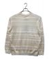 amachi. (アマチ) AY12-33 Horizontal Knit Off White サイズ:5：13000円