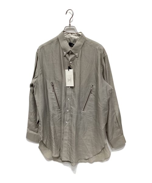 ensou.（エンソウ）ensou. (エンソウ) Zip-it Shirt Light Gray サイズ:M 未使用品の古着・服飾アイテム