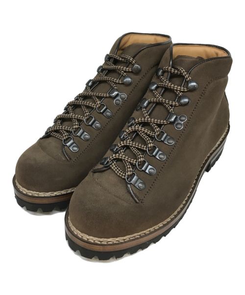 Giacometti（ジャコメッティ）Giacometti (ジャコメッティ) FG583 トレッキングブーツ OLIVE SUEDE サイズ:39 未使用品の古着・服飾アイテム