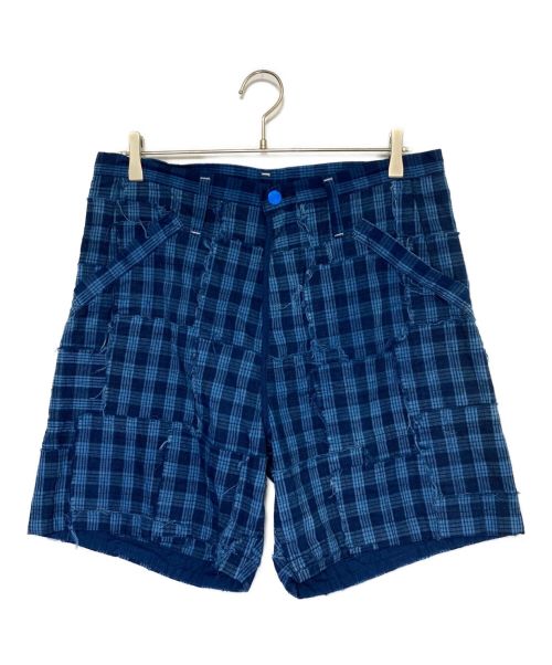 Porter Classic（ポータークラシック）Porter Classic (ポータークラシック) INDIGO SHORTS INDIGO サイズ:2の古着・服飾アイテム