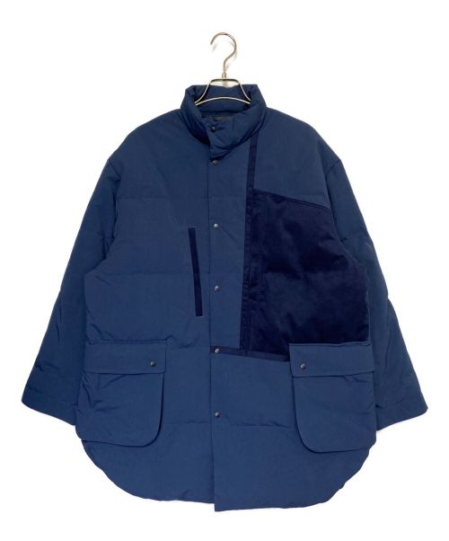 Porter Classic（ポータークラシック）Porter Classic (ポータークラシック) WEATHER DOWN SHIRT JKT NAVY サイズ:2 未使用品の古着・服飾アイテム