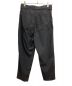 SOPHNET. (ソフネット) WIDE BELTED BAGGY TUCK TAPERED PANTS／バギーテーパードパンツ BLACK サイズ:S 未使用品：9800円