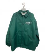 uniform experimentユニフォームエクスペリメント）の古着「FRAGMENT : JAZZY JAY / JAZZY 5 COACH JACKET」｜GREEN